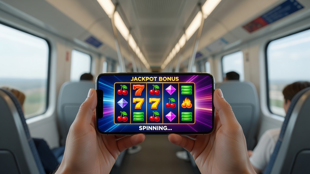 Mobile Slots: Unterwegs die Walzen drehen - online slots